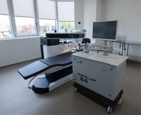 Le parcours de soin en chirurgie réfractive dispose d'une nouvelle machive femto ldv z4